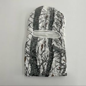 Snow forest 3 layer single hole ski mask/balaclava
